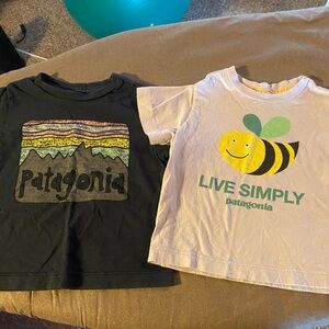 Patagonia infant T-shirts size 3-6 months